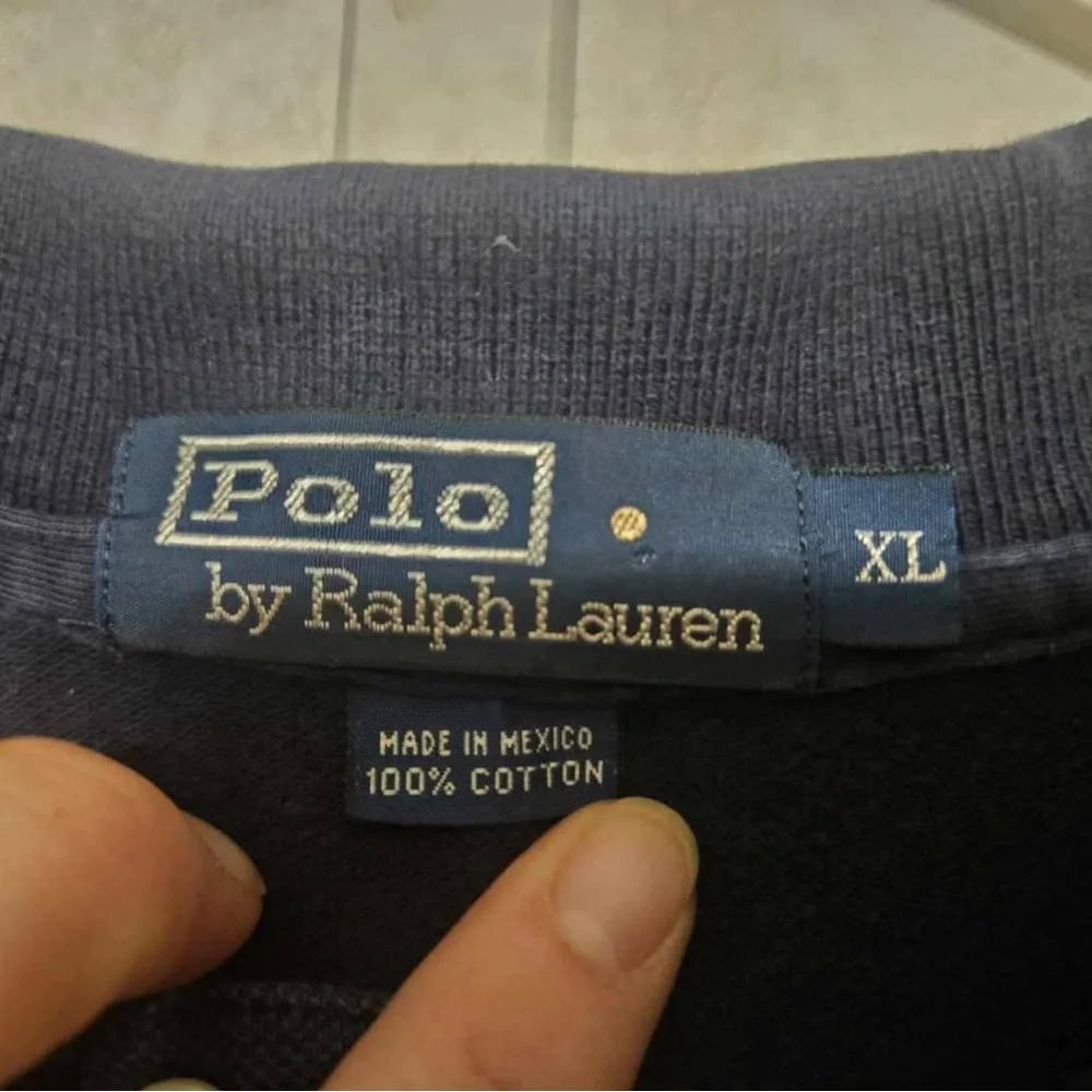 Ralph‎ Lauren Men's Dark Polo with Red Logo